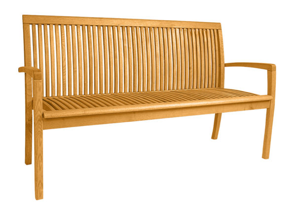 Ławka 3 osobowa 156x59x89 Verno