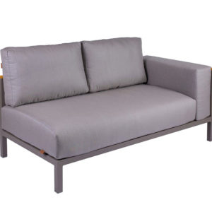 Sofa z lewym ramieniem 164x84x66 Rodos