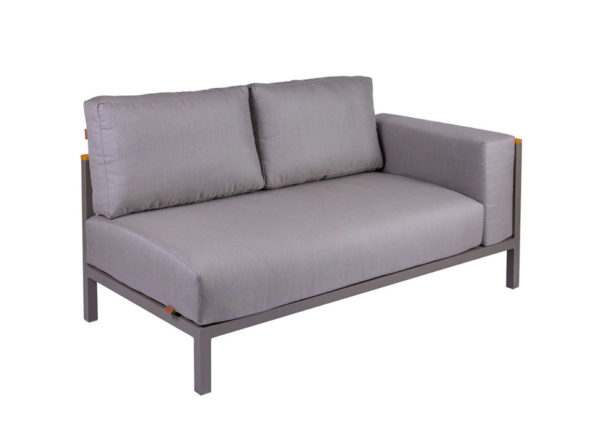Sofa z lewym ramieniem 164x84x66 Rodos