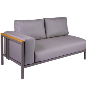 Sofa z prawym ramieniem 164x84x66 Rodos
